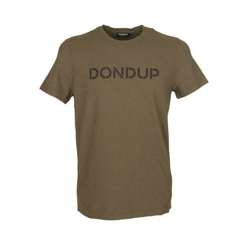 Dondup, T-shirt Zielony, male, 271.60PLN