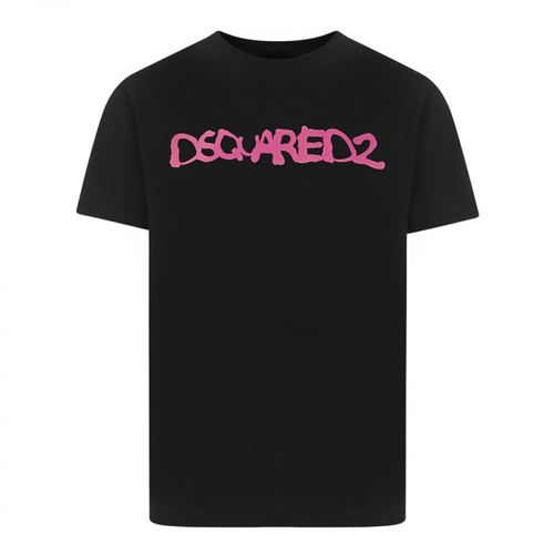 Dsquared2, T-shirt Czarny, female, 671.00PLN