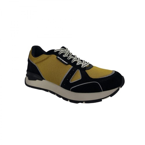 Emporio Armani, Sneakers Żółty, male, 1095.00PLN