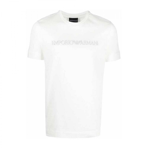 Emporio Armani, T-shirt Biały, male, 402.00PLN