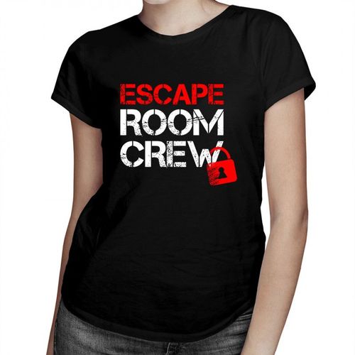 Escape room crew - damska koszulka z nadrukiem 69.00PLN