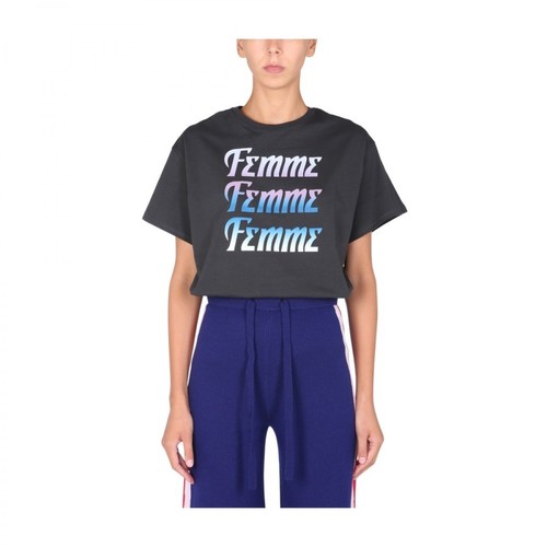 Être Cécile, Femme T-Shirt Czarny, female, 548.00PLN