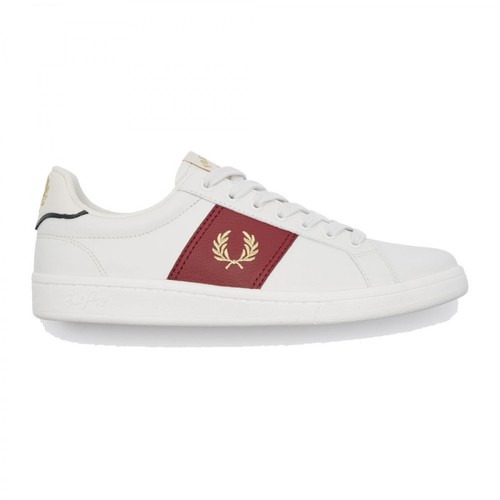 Fred Perry, Authentic B721 Sneakers Biały, male, 552.00PLN