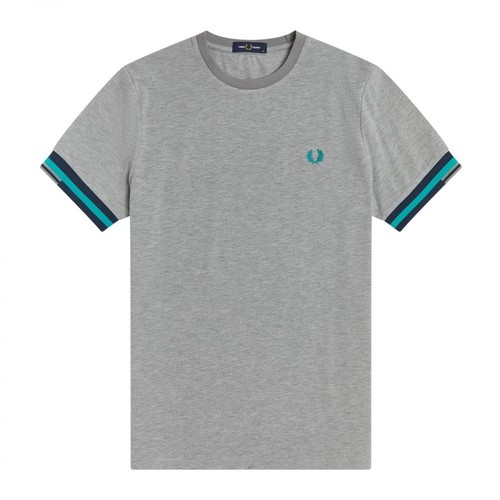 Fred Perry, T-shirt Szary, male, 361.00PLN