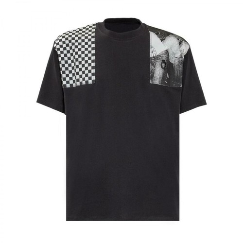Fred Perry, T-shirt with Prints Czarny, male, 684.00PLN