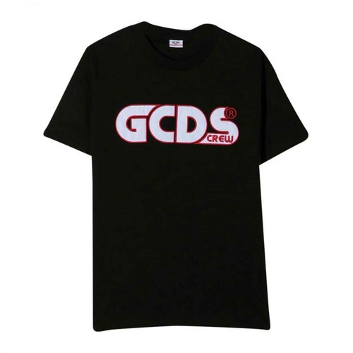 Gcds, Jersey T-Shirt Czarny, male, 320.00PLN