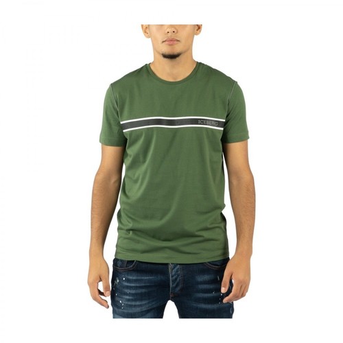 Iceberg, T-shirt Zielony, male, 402.00PLN