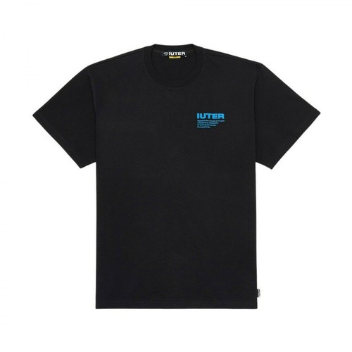 Iuter, T-shirt Czarny, male, 320.00PLN