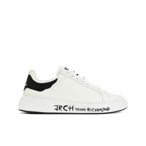 John Richmond, 12228A - Sneakers Biały, male, 690.61PLN