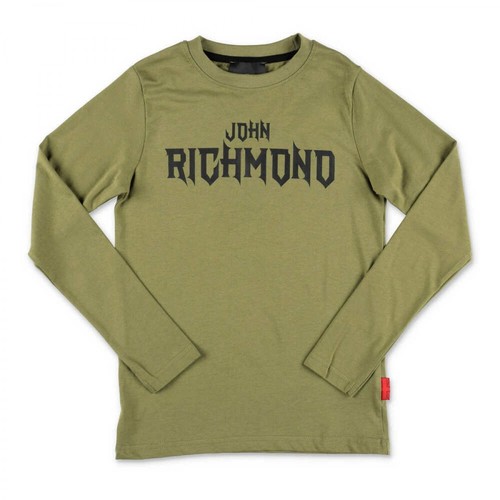 John Richmond, t-shirt Zielony, male, 178.00PLN