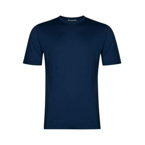 John Smedley, T-shirt Niebieski, male, 490.21PLN