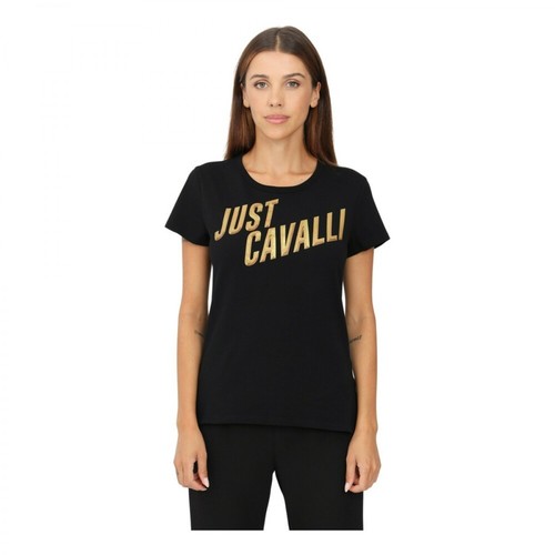 Just Cavalli, T-shirt Czarny, female, 456.00PLN
