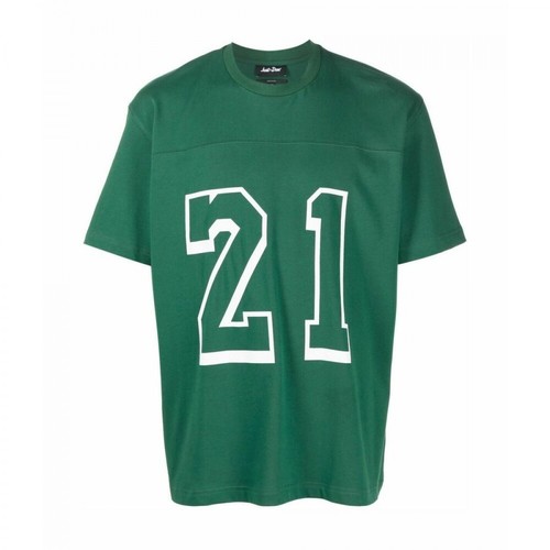 Just Don, T-shirt Zielony, male, 493.00PLN