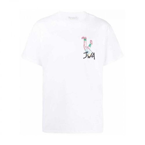 JW Anderson, T-shirt Biały, male, 684.00PLN