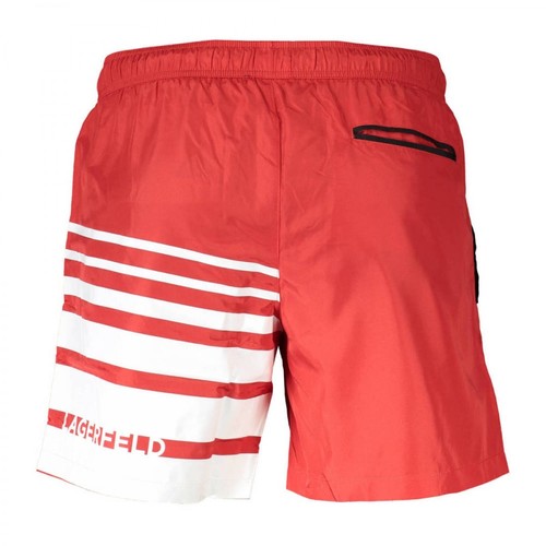 Karl Lagerfeld, Beachwear Zwembroek Czerwony, male, 219.00PLN