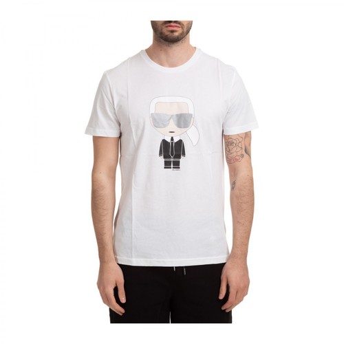 Karl Lagerfeld, short sleeve t-shirt K Iconic Biały, male, 510.00PLN
