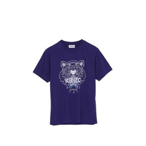 Kenzo, T-shirt 4Ya80 Fioletowy, female, 347.00PLN