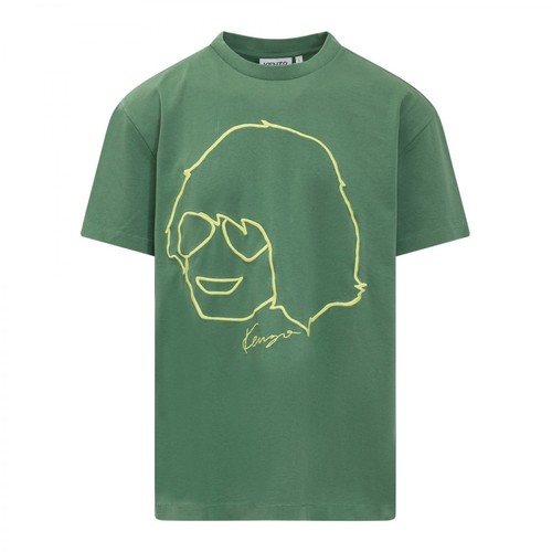 Kenzo, T-Shirt Zielony, male, 867.00PLN