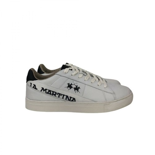 La Martina, Sneakers Biały, male, 589.00PLN