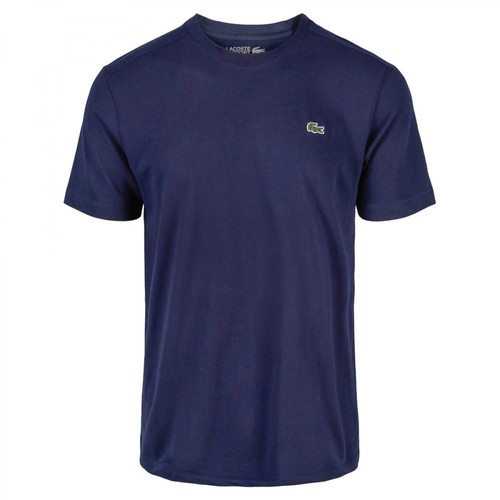 Lacoste, Round-neck t-shirt Niebieski, male, 254.00PLN