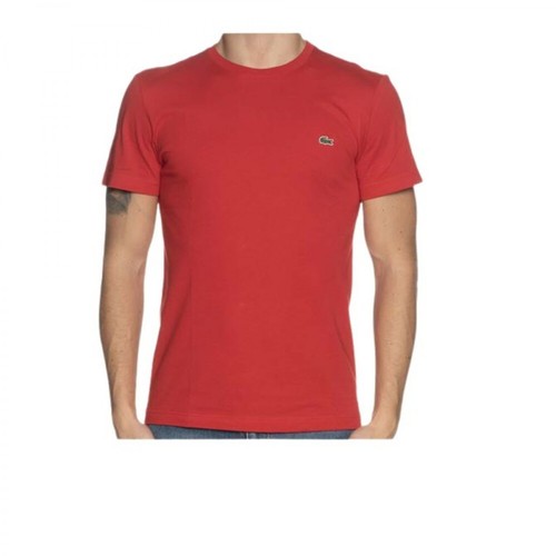 Lacoste, T-Shirt Th2038 Czerwony, male, 181.56PLN