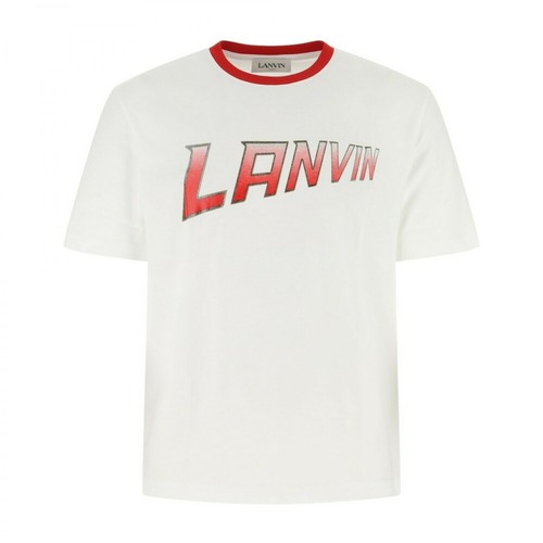 Lanvin, T-Shirt Biały, male, 1460.00PLN
