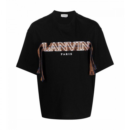 Lanvin, T-Shirt Czarny, male, 2144.00PLN