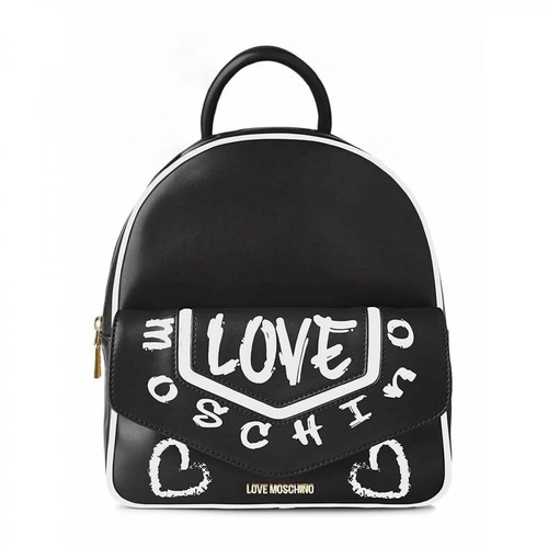 Love Moschino, Backpack- Jc4222Pp0Ckc1 Czarny, female, 1032.62PLN
