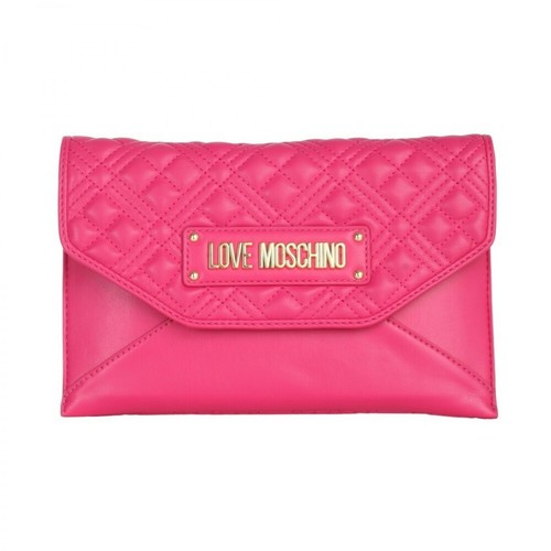 Love Moschino, Crossbody Wallet Różowy, female, 794.00PLN