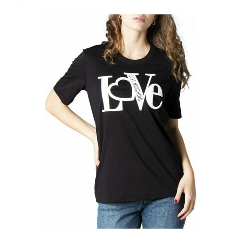Love Moschino, T-Shirt Czarny, female, 570.47PLN