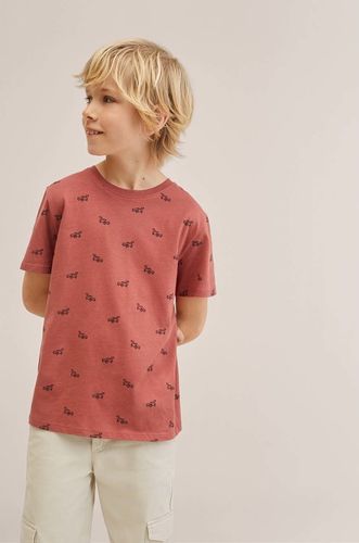 Mango Kids t-shirt bawełniany dziecięcy Stamp2 25.99PLN