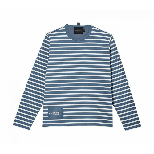 Marc Jacobs, Striped T-Shirt Niebieski, female, 486.75PLN