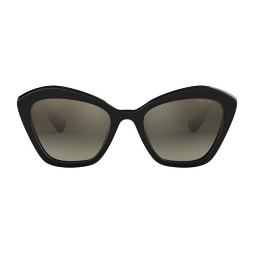 Miu Miu, Glasses Czarny, female, 985.00PLN