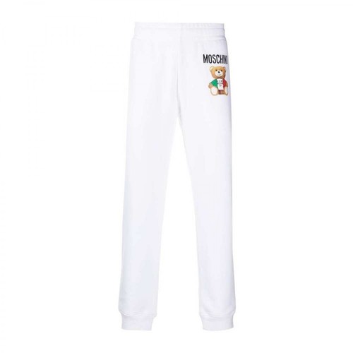 Moschino, Spodnie Biały, male, 798.00PLN
