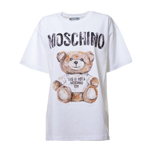 Moschino, T-shirt Biały, female, 1278.00PLN