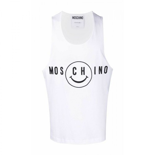 Moschino, T-shirt Biały, male, 844.00PLN