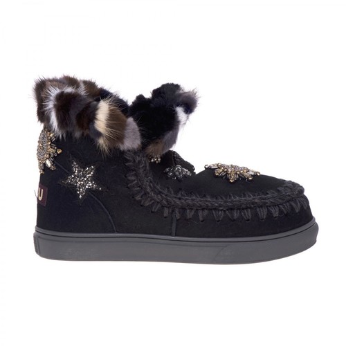 Mou, Stivaletto Eskimo Sneakers Czarny, female, 1437.00PLN