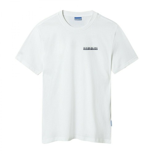 Napapijri, T-shirt Surf Biały, male, 158.87PLN