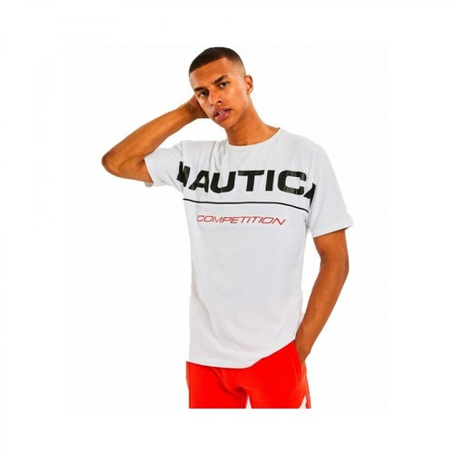 Nautica, N7C00085 T-Shirt Biały, male, 215.00PLN