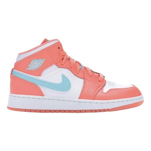 Nike, Sneakers Air Jordan 1 Mid Crimson Pulse Różowy, female, 4731.00PLN