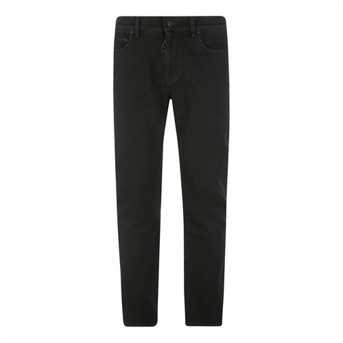 Off White, Spodnie jeansowe Czarny, male, 1961.00PLN