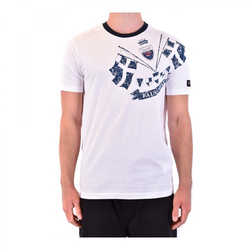 Paul & Shark, T-Shirt Biały, male, 431.00PLN