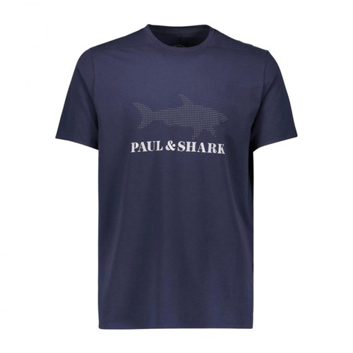 Paul & Shark, T-Shirt Niebieski, male, 570.00PLN