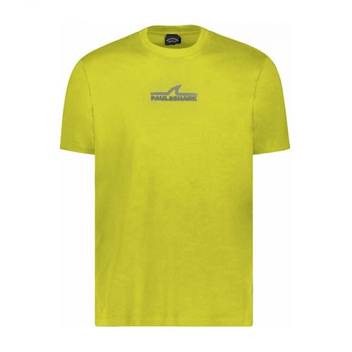 Paul & Shark, T-Shirt Żółty, male, 479.00PLN