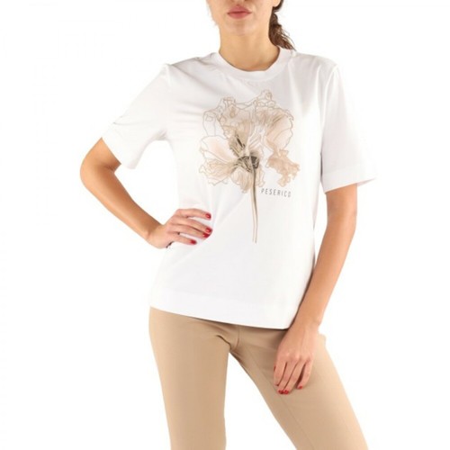 Peserico, T-Shirt Size: 42 Biały, female, 687.00PLN