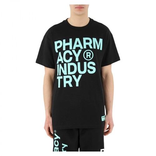Pharmacy Industry, Phm227 T-shirt Czarny, male, 320.00PLN