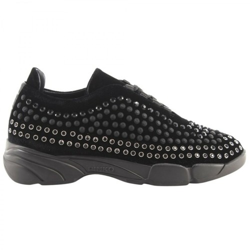 Pinko, Sneakers Czarny, female, 477.00PLN
