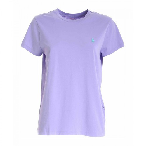 Polo Ralph Lauren, T-shirt Fioletowy, female, 329.00PLN