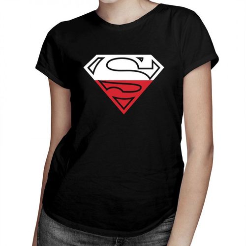 Polski Superman - damska koszulka z nadrukiem 69.00PLN