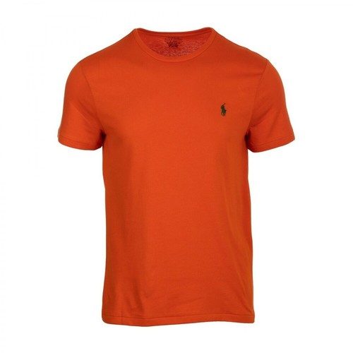 Ralph Lauren, T-shirt Pomarańczowy, male, 255.00PLN